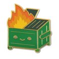 thumbnail image 1 of Lil Dumpster Fire Lapel Pin, 1 of 1