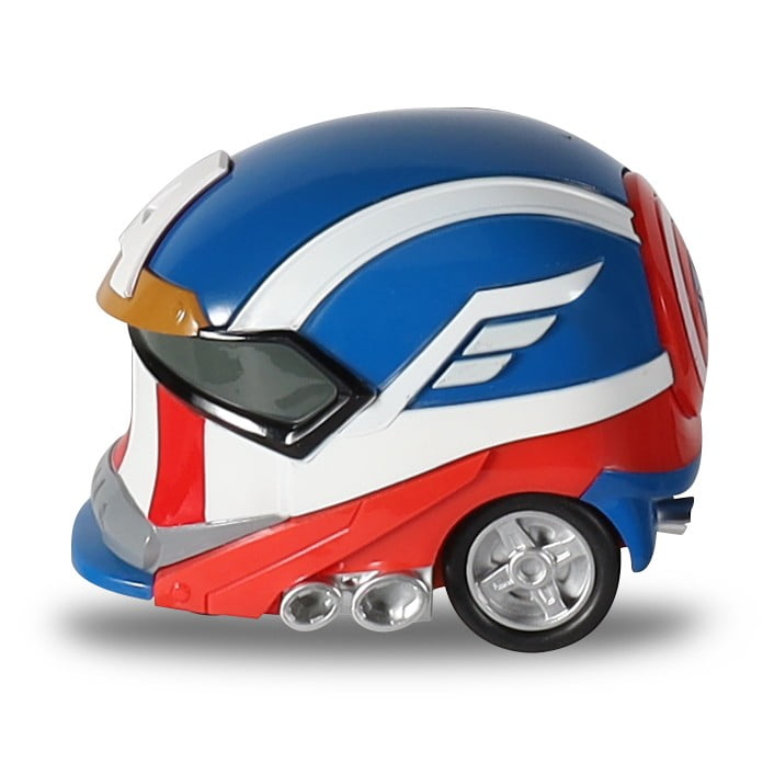 Marvel Captain America Helmet Hedz Friction Powered Vehicle