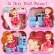 thumbnail image 4 of Casa de muñecas Lehoo Castle Dreamhome de 4 pisos y 12 habitaciones con muñeca, 4 of 8