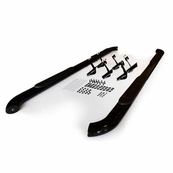 Eagle Manufacturing 4" Oval Black Step Bars - 2019-2024 Ram 1500 NEW body Crew Cab