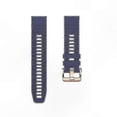 thumbnail image 3 of Rose Gold Striped Silicone QuickFit Band for 20mm Fitness Trackers, 3 of 3