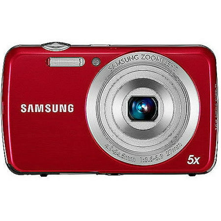 Samsung Pl20 Digital Camera - Red