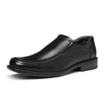 thumbnail image 1 of Mocasines Slip-On de Cuero Negro Goldman-02 para Hombre de Bruno Marc, 1 of 6