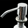 thumbnail image 5 of Travelwant Built in Sink Soap Dispenser or Lotion Dispenser for Kitchen Sink Brushed Nickel Kitchen Sink Soap Dispenser Bar Sink Soap Dispenser with Bottle, 5 of 7