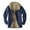 Dark Blue, variant on Herrnalise Men's Jacket Jacket Multifunctional Hooded Jacket Outdoor Jacket Long Sleeve Hooded Casual Outwear & Jackets Orange
