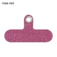 thumbnail image 1 of Multi-color Mobile Phone Lanyard Card Gasket DIY Replacement Detachable Adjustable Necklace Clip Snap Cord Rope Patch Universal rose red, 1 of 6
