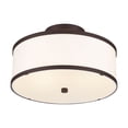 thumbnail image 4 of Livex Lighting - Park Ridge - 2 Light Semi-Flush Mount in New Traditional Style, 4 of 10