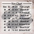 thumbnail image 4 of YgkuHd Women's Casual Flat Loafers Patent Leather Upper Gold-Outlined Croc Embossing Slip-On Style Chunky Sole Comfort Black,5.5, 4 of 9