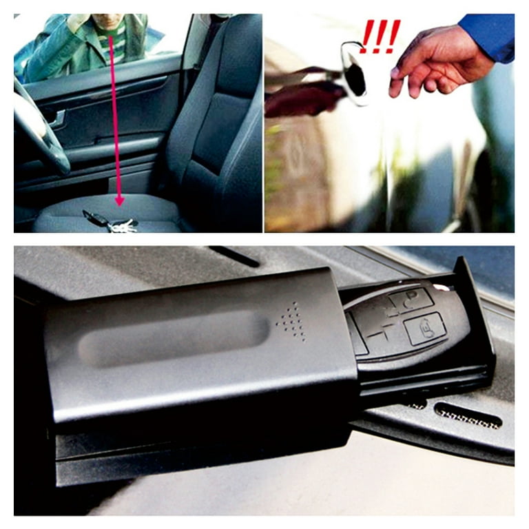 Magnetic Car Key Holder Box Outdoor Stash Key Safe Box With Magnet For Home  Office Car Truck Caravan Secret Box