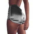 thumbnail image 2 of Sngxgn Mid Waisted Running Shorts for Women Liner Gym Workout Shorts with Pockets Soft Lightweight(Silver,XL), 2 of 9
