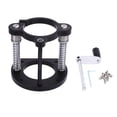 thumbnail image 2 of Electric Router Lift Base, 2 Jaw Clamping Router Lifting Base Stainless Steel Rod  for 64-66mm Dia Motor for Slotting, 2 of 7