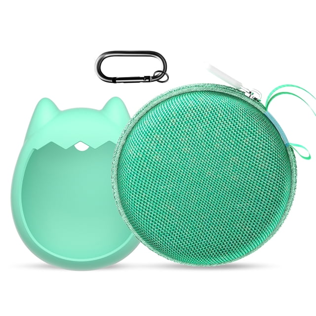 Estuche rígido protector de EVA con cubierta de silicona para Tamagotchi Pix (verde retro) Tmvgtek Para estrenar