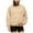 Beige, variant on larppty Unisex Cat Pouch Oversized Sweatshirts Long Sleeve Kitten Puppy Holder Kangaroo pocket Pullover Top (White, XL)