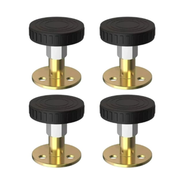 4 Uds. Tapones para cabecera, fijador de tapones para cabecera, topes de ruido para cama, soporte para marco de cama, pared de cama para cabeceros de Altura 47 a 64 mm