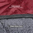 thumbnail image 6 of RedSwing Extreme Cold Camping Blanket with Sherpa Lining, Waterproof Camp Blanket to Keep Warm for Camping & Stadium, Machine Washable,79x 79in Red, 6 of 9