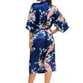QENGING Womens Sleepwear Clearance Open Front Belted Satin Night Robe