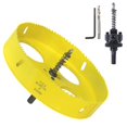 thumbnail image 1 of Sierra perforadora JIECHENG, 203 mm, bimetálica, 8 pulgadas, para madera y metal blando, 1 of 6