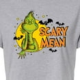 thumbnail image 3 of The Grinch - Scary Mean - Juniors Cropped Cotton Blend T-Shirt, 3 of 5