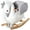 White#1, variant on Kids Bikes Qaba Rocking Horse, Kids Ride on Horse Unicorn Design with Wooden Base, Tail Wag & Sounds for Toddlers 3-6 Years Old, Pink,Kids Riding Toys