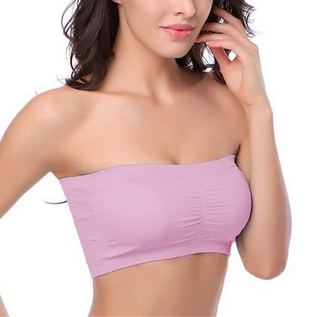 Juslio Minimizer Bras for Women Strapless Bras for Women Sexy Bra Bras Padded Solid Everyday Bras