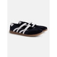thumbnail image 2 of No Boundaries Women’s Strappy Ballet Sneakers, 2 of 6