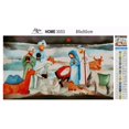 thumbnail image 3 of Aquarelle Nativité - Kit de Peinture Diamant Premium, 3 of 5