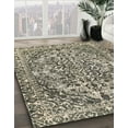 thumbnail image 3 of Ahgly Company Machine Washable Indoor Rectangle Abstract Tan Brown Area Rugs, 5' x 8', 3 of 7