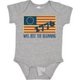 thumbnail image 3 of Inktastic Vintage US Flag Boys or Girls Baby Bodysuit, 3 of 5