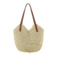 thumbnail image 1 of Hollow Monofilament Woven Bag Fashion Paper Rope Casual Beach Bag, 1 of 2