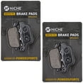 thumbnail image 1 of Niche Rear Brake Pad Set for Triumph Sprint Organic Motorcycle 2 Pack 519-KPA2559D, 1 of 5