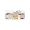 thumbnail image 6 of Michael Kors Reversible Buckle Belt 558385-857-s (Ballet, Small) MK Signature, 6 of 6
