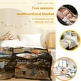 thumbnail image 4 of Personalised Blanket Custom Photos Blanket Memory Gift with Photo Text Collage Customized Blankets Gift Personalised Throw Blanket for Family Mom Dad Kids Wife Friends, 100x125cm, 4 of 6