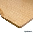 thumbnail image 6 of Desky Dual Ergo Edge Sit Stand Desk - Dark Bamboo / 60 X 30 Inches / White, 6 of 10