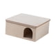 thumbnail image 2 of Casa de hámster escondite de madera nido para ratones pequeños animales hámster Dos habitaciones, 2 of 9