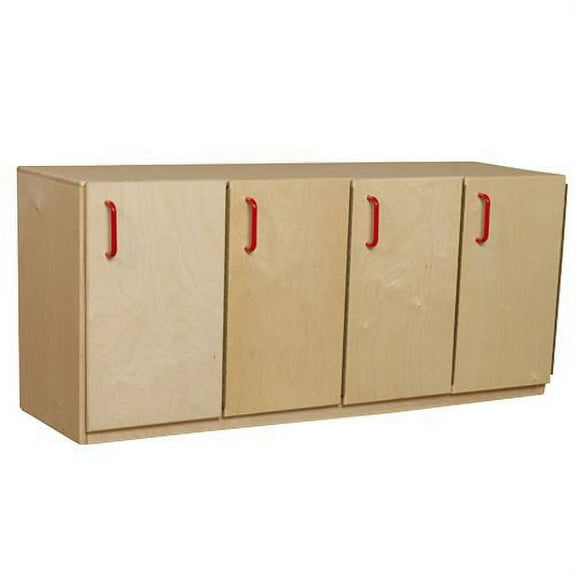Wood Designs 1 Tier 4 Wide Preschool Locker