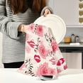 thumbnail image 6 of GZHJMY Rose Lips Kitchen Towels 18x28inch Ultra Soft Absorbent Quick Drying Kitchen Dish Towels Washable Cleaning Cloths Hand Towels Tea and Bar Towels, 6 Pack, 6 of 7