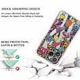 thumbnail image 3 of Trippy Mushroom Eyes Case for iPhone 14 Pro,Aesthetic Art Design Pattern Soft Full TPU Bumper Cover, 3 of 5