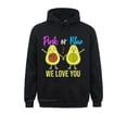 thumbnail image 2 of Sudadera con capucha para hombre, estilo inglés, para fiesta de revelación de género de padres, color rosa o azul, con aguacate, 2021, 2 of 5