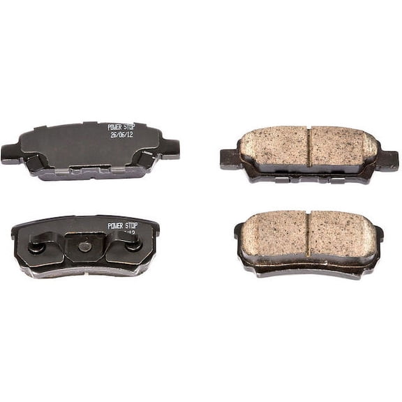 Rear Brake Pad Set - Compatible with 2007 - 2017 Jeep Patriot 2008 2009 2010 2011 2012 2013 2014 2015 2016