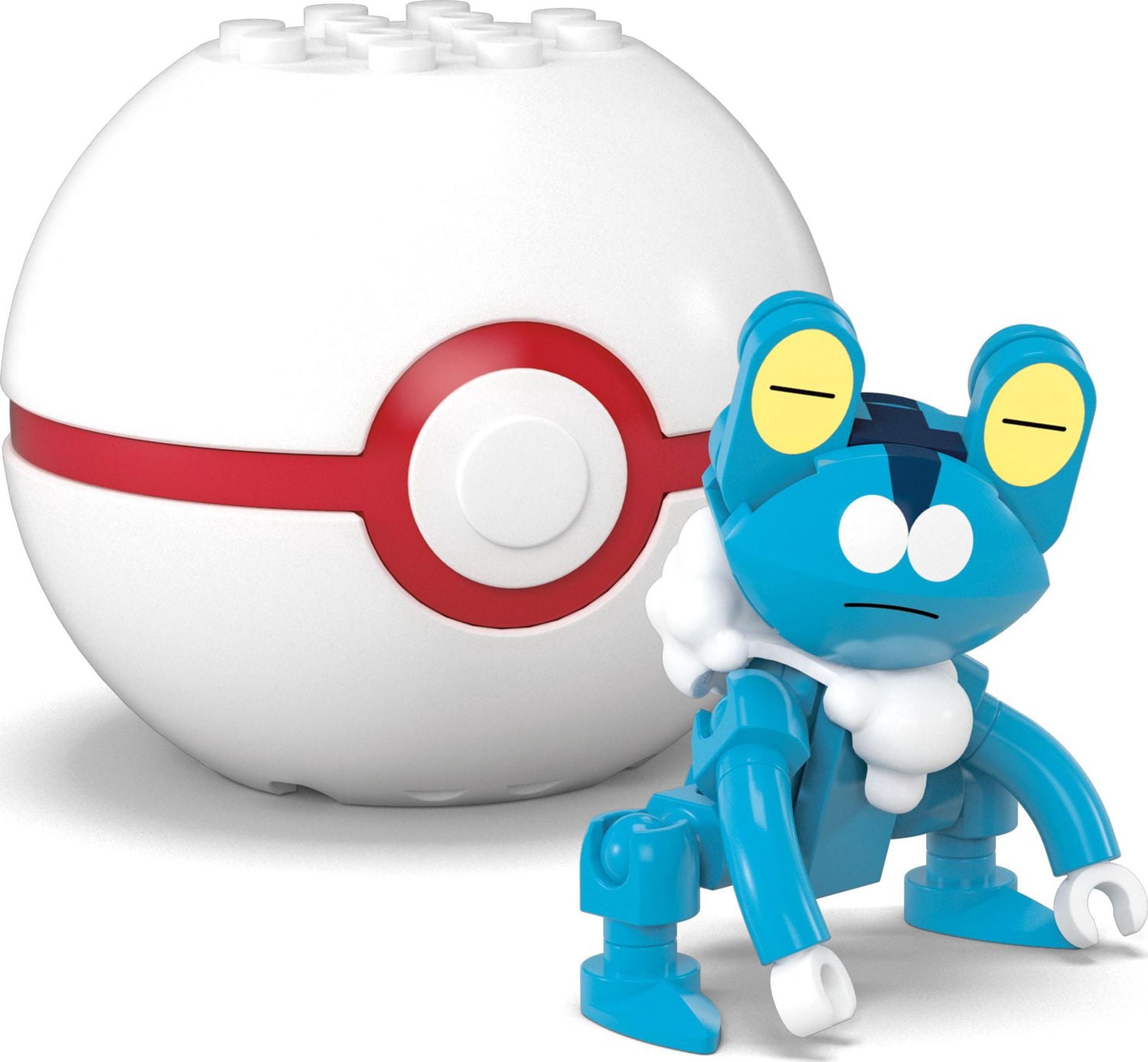 MEGA Pokémon Froakie Building Toy Kit, Poseable Action Figure (29 Pieces) for Kids