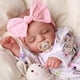 thumbnail image 5 of Muñeca Reborn Bebé Realista Niña 20 Pulgadas Recién Nacida Cuerpo Articulado con Accesorios para Niñas 3+ Regalo Juego Simbólico y Colección, 5 of 7