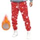 thumbnail image 1 of Pantalones largos para hombre, pantalones deportivos ajustados para correr, pantalones deportivos con cordón, pantalones con estampado navideño, pantalones para hombre, 1 of 5