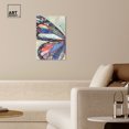 thumbnail image 3 of Butterfly Part I Butterfly Wall Art Canvas Wall Art by Art Remedy, Gallery Wrapped, 16" x 24", 3 of 7