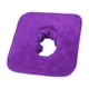 thumbnail image 5 of Toalla para mesa de masajes de salón Toalla para salón de belleza Almohadilla facial Funda para reposacabezas de masaje de cama Violeta oscuro, 5 of 9
