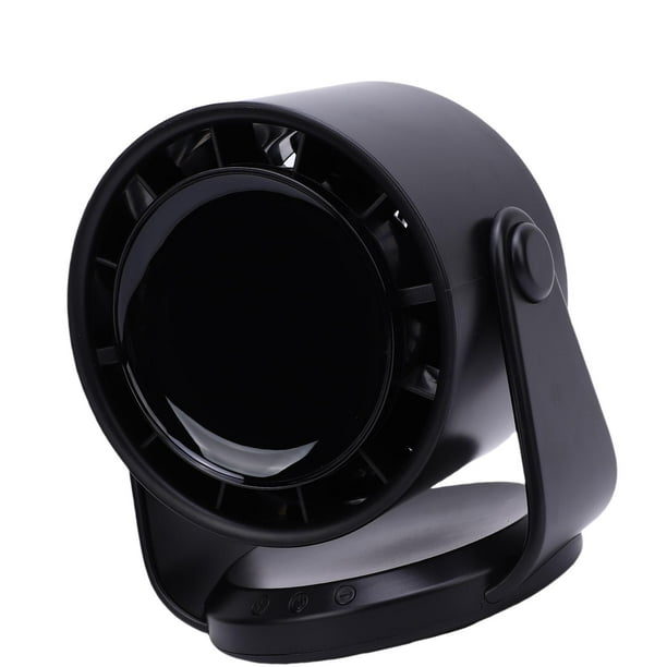 Ventiladores de Escrito para Dormitorio, USB Recargable Exposición Circuladora Digital de Aire Ventilador de Mesa de Pared Tranquila Ventilador de Mesa 100 Velocidades