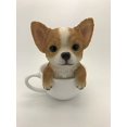 thumbnail image 2 of Pacific Giftware Adorable Teacup Pet Pals Puppy Collectible Figurine 5.75 Inches (Chihuahua), 2 of 4
