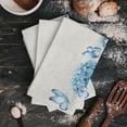 thumbnail image 4 of Summer Flowers Hydrangeas Butterflies Soft Microfiber Kitchen Towel Absorbent Clean Dish Cloth Towels Kichen Cleaning Supplies, 4 of 7