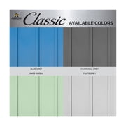 Arrow Classic 14 x 12 x 7 ft Charcoal Steel Storage Shed