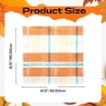 thumbnail image 2 of Plaid Harvest 2-Ply Napkins 24-ct. Disposable Decorative Paper Towel Fall Autumn Luncheon Napkins for Dinner Table Decoration Thanksgiving Wedding Party Supplies 3 Packs of 24 Bundle with Oggetto, 2 of 7