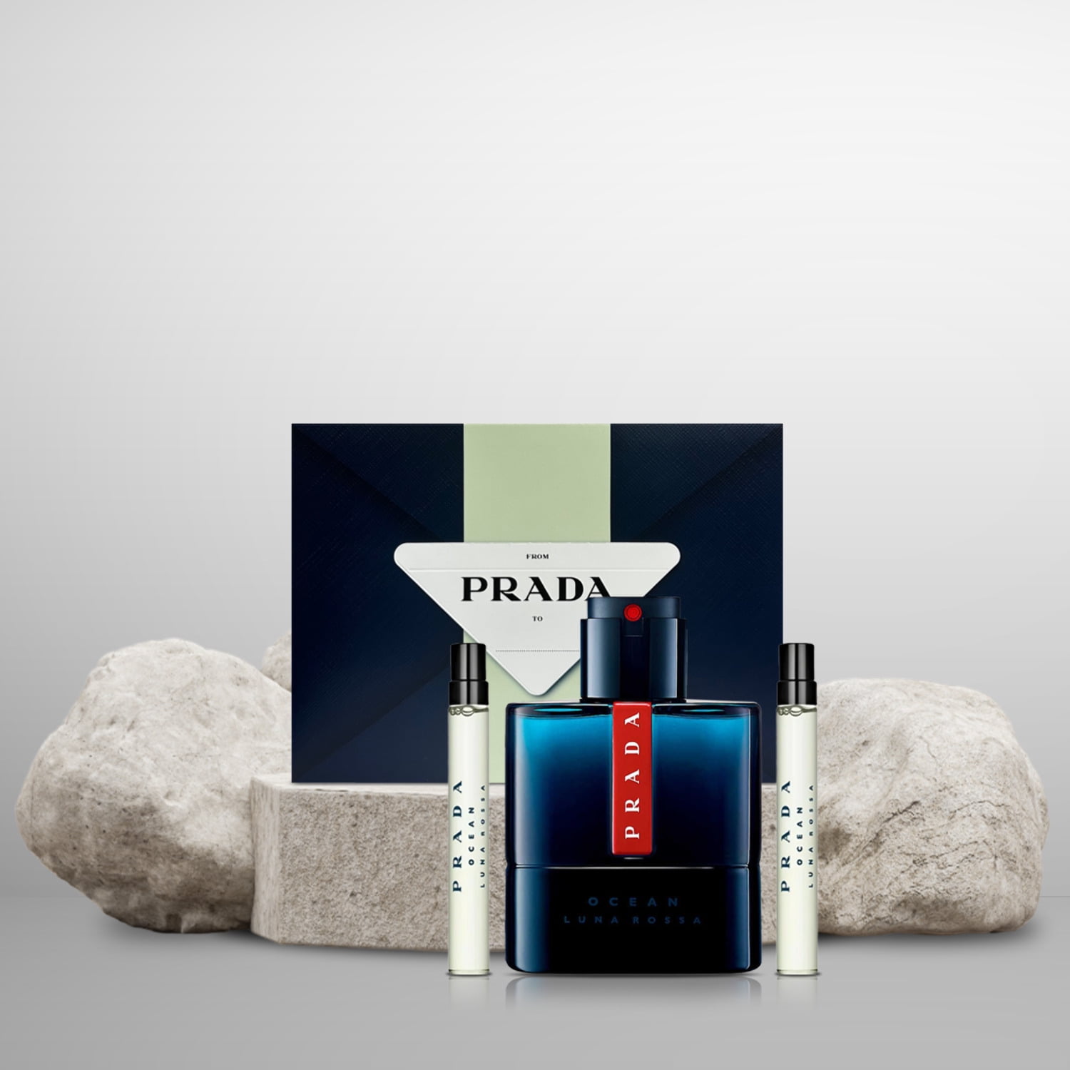 Prada Men's Luna Rossa Ocean Gift Set Fragrances 3614274111965